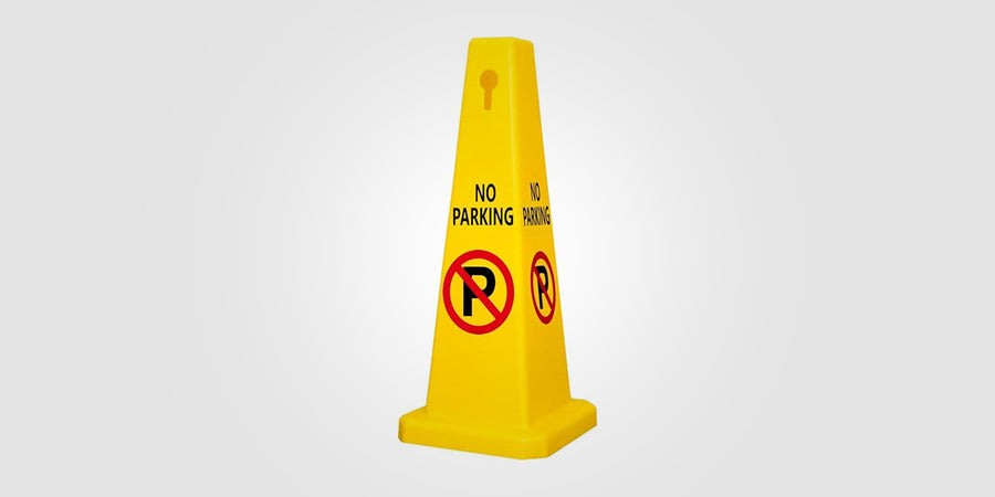 Traffac cone no parking